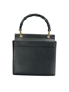 Gucci Handbag Leather Black